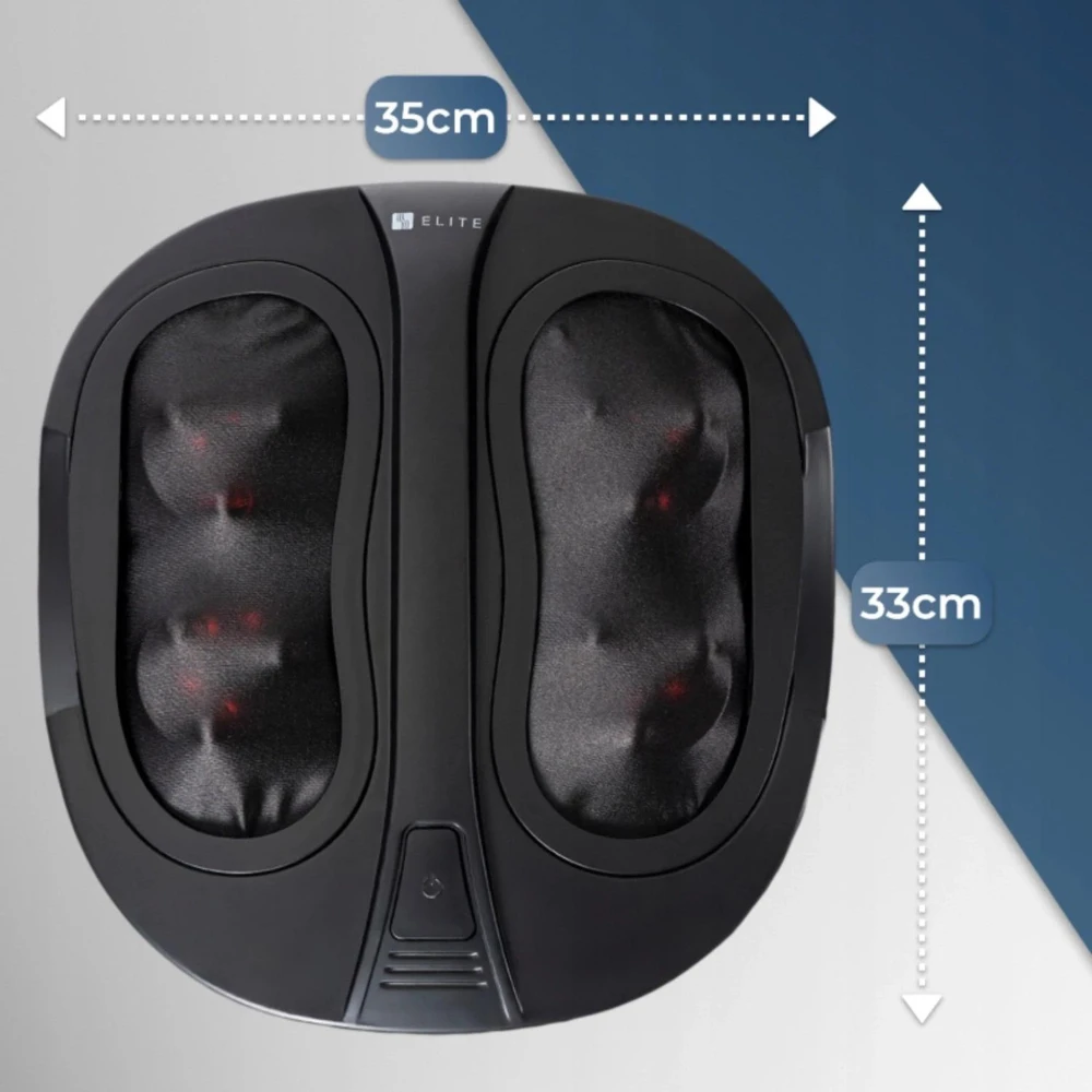 Mebel Elite Pėdų masažuoklis su šildymu ME-FM04, juodas