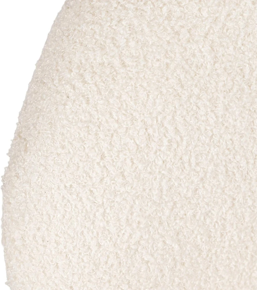 Mebel Elite Poilsio fotelis MASSIMO, 82 × 70 × 79 cm, kreminis