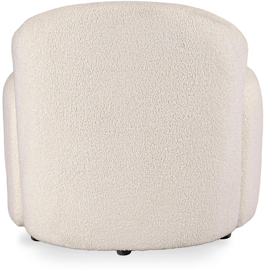 Mebel Elite Poilsio fotelis MASSIMO, 82 × 70 × 79 cm, kreminis