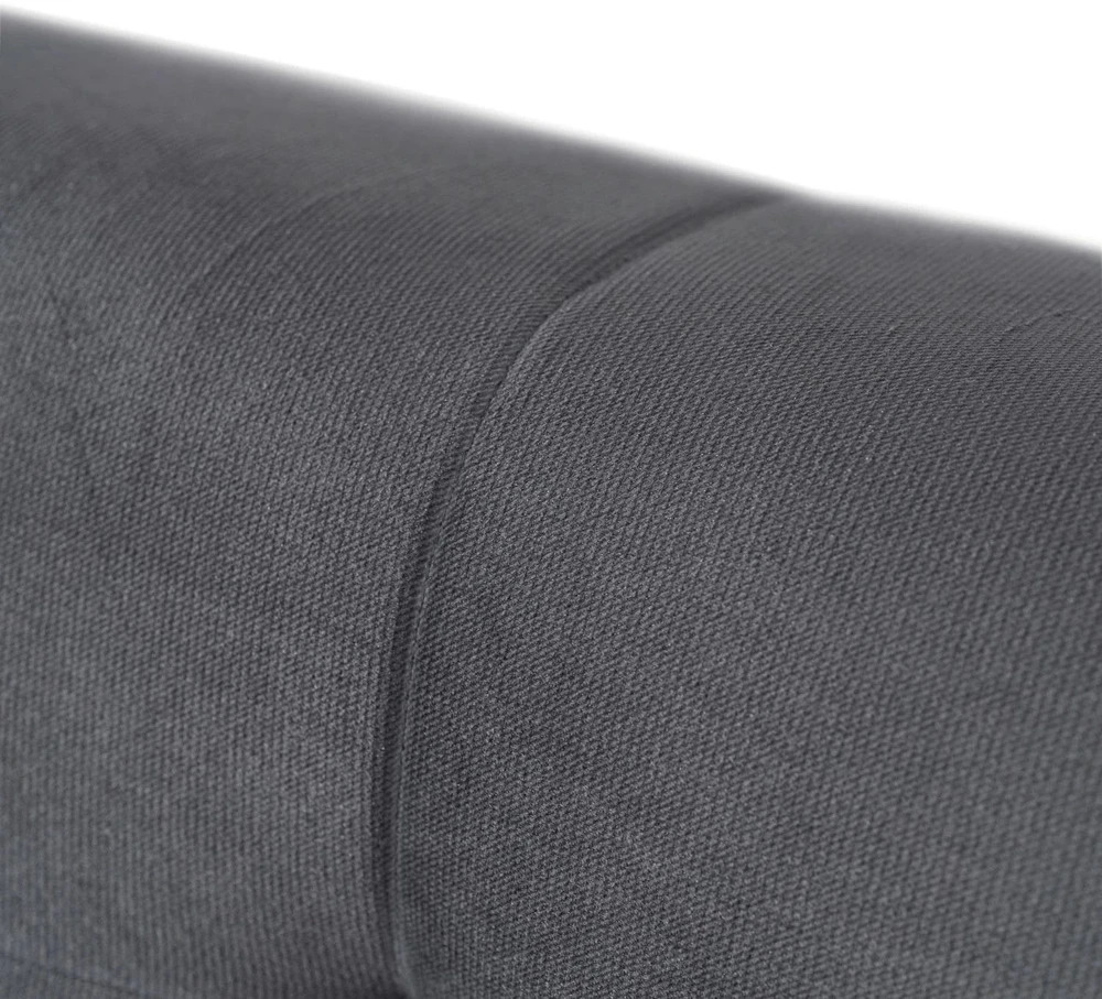 Mebel Elite Sofa-lova LIMA, 186 cm, pilka