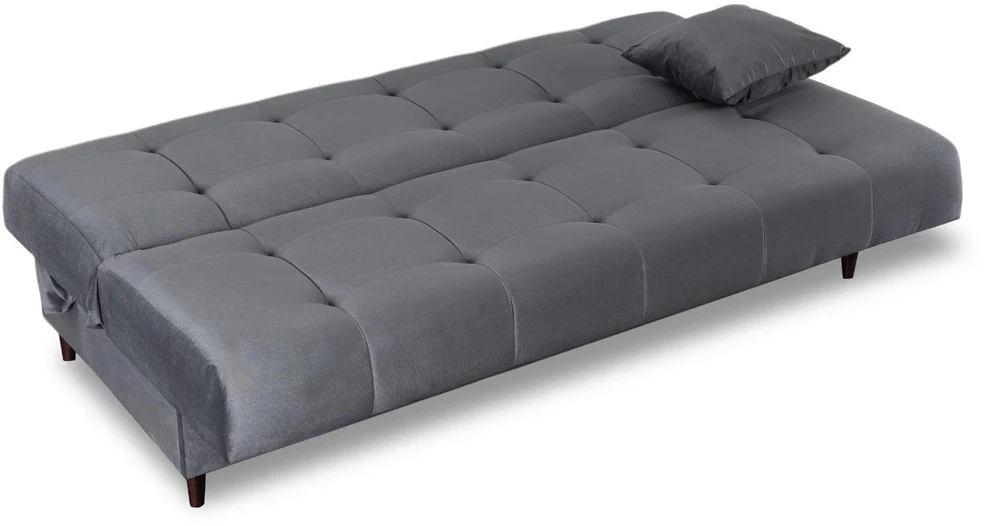 Mebel Elite Sofa-lova LIMA, 186 cm, pilka