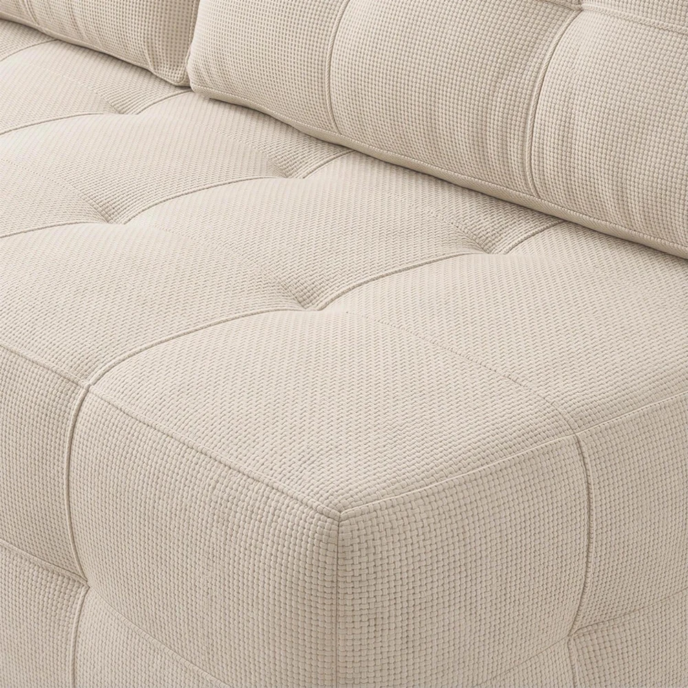 Mebel Elite Sofa-lova MORANA, 197 × 96 cm, kreminė