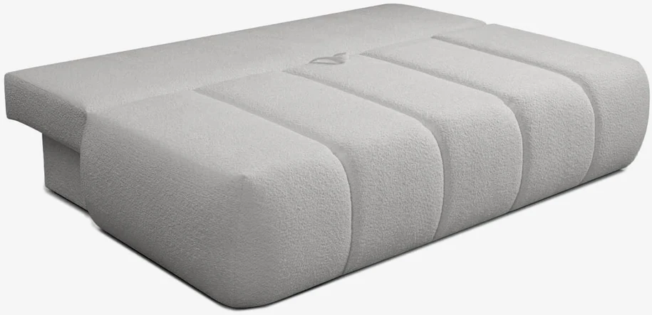 Mebel Elite Sofa-lova SARIA, 207 × 86 × 91 cm, pilka