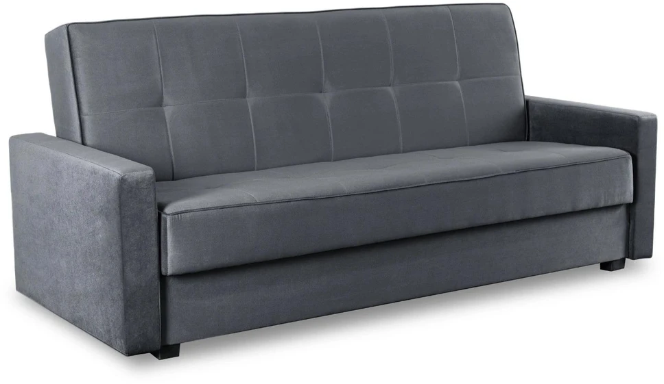 Sofa Mebel Elite Sofų-lovų komplektas ALUNA, 2 vnt., pilkas