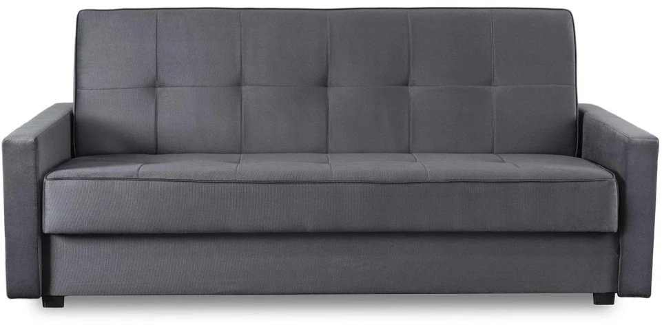Sofa Mebel Elite Sofų-lovų komplektas ALUNA, 2 vnt., pilkas