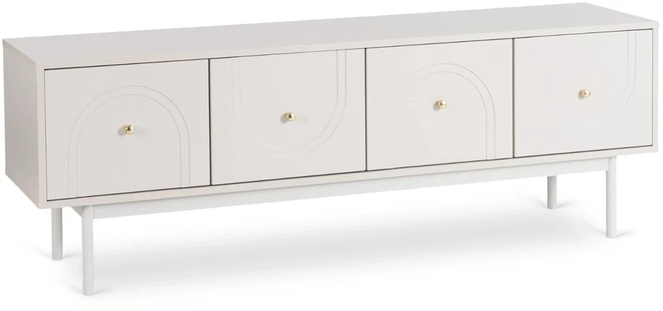 TV staliukas Mebel Elite TV spintelė, 155 × 39 × 53 cm, kašmyro spalvos