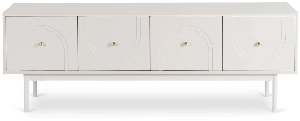 TV staliukas Mebel Elite TV spintelė, 155 × 39 × 53 cm, kašmyro spalvos