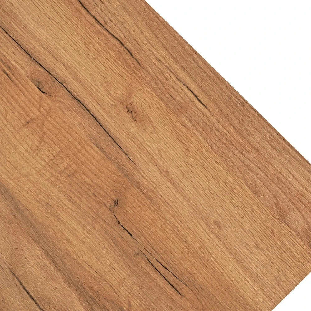 Mebel Elite Valgomojo komplektas – išskleidžiamas stalas ir 4 kėdės, 80 × 80–160 cm, ąžuolo ir juodos spalvos
