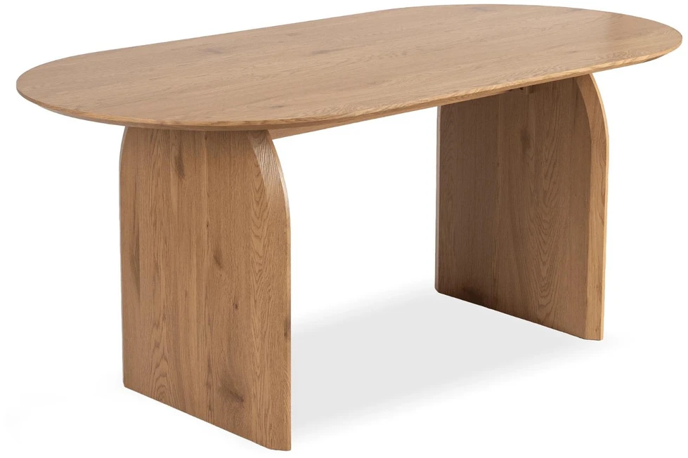 Mebel Elite Valgomojo stalas, 190 × 90 cm, ąžuolo spalvos