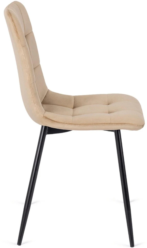 Mebel Elite Valgomojo stalo ir 4 kėdžių komplektas, išskleidžiamas 102–142 cm, „Craft“ ąžuolo ir smėlio spalvos