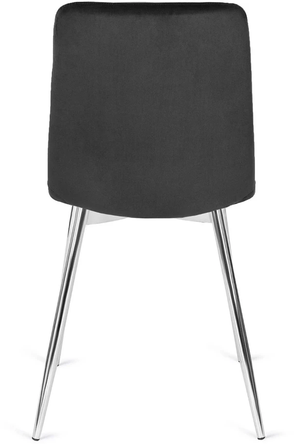 Fotelis Mebel Elite Kėdė CESAR, juoda, veliūras