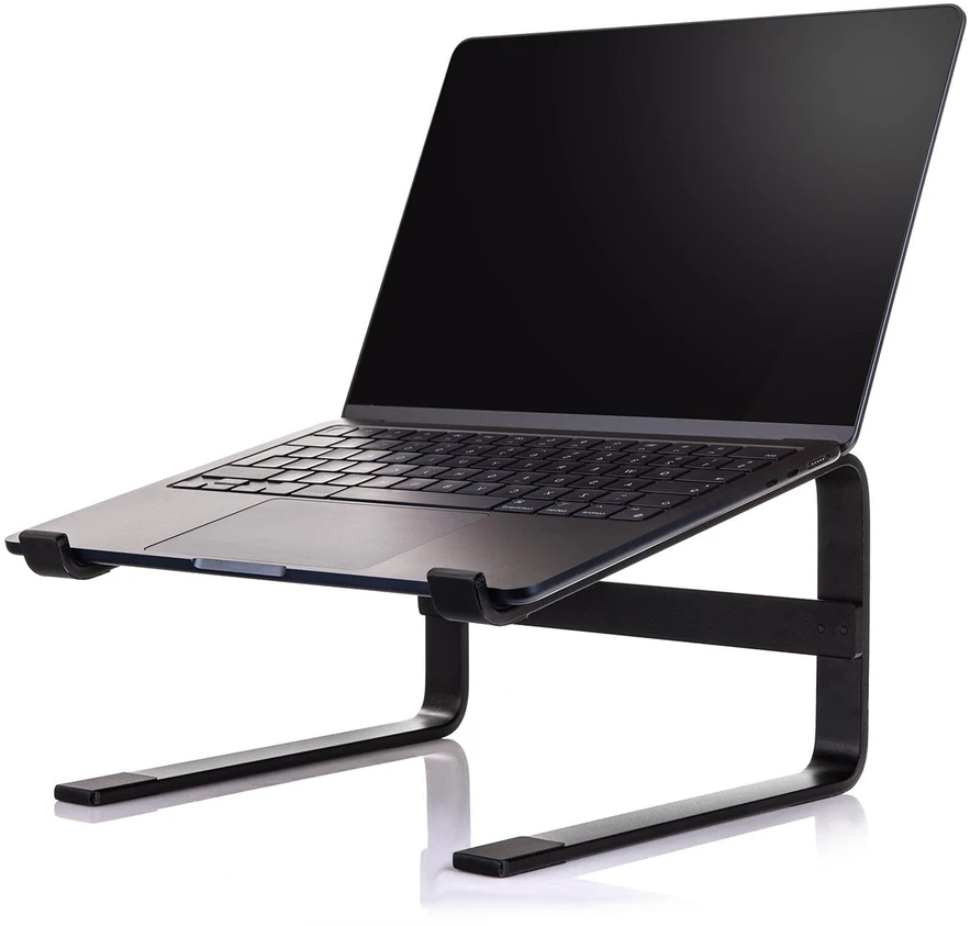Nešiojamojo kompiuterio stovas Spacetronik SPP103B, 10–17 colių, juodas