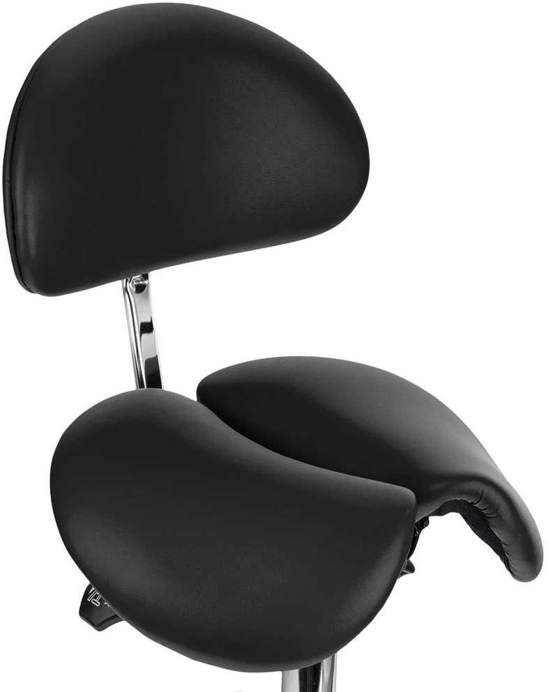 Spacetronik Reguliuojama ergonominė balninė kėdė SELLA 3, juoda