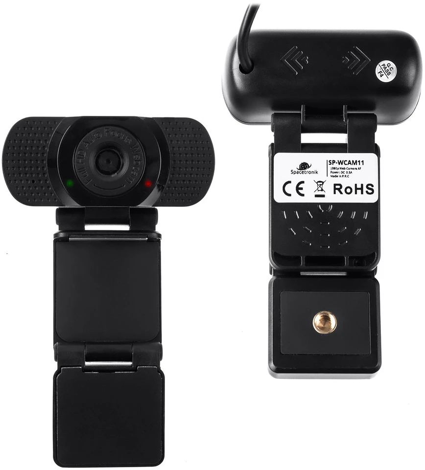 USB internetinė kamera su automatiniu fokusavimu, Full HD, Spacetronik
