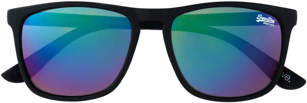 Superdry SDS-SHOCKWAVE uniseks akiniai nuo saulės, juodi