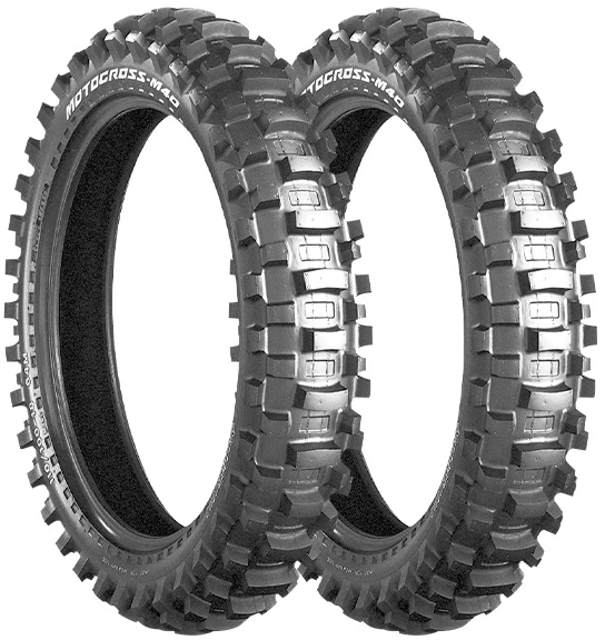 Motociklo padanga Bridgestone Motocross M40 2.50/- R10 33 J