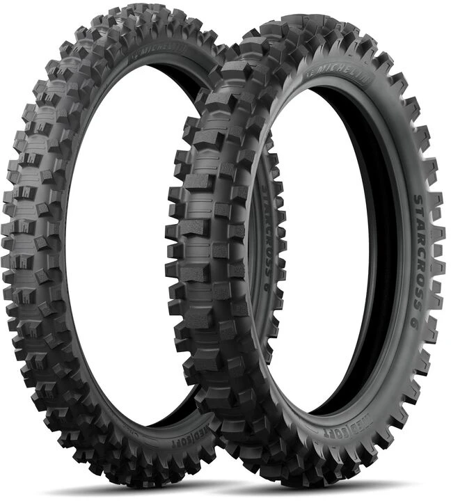 Michelin Padangos STARCROSS 6 MEDIUM-SOFT NHS F TT 57 M