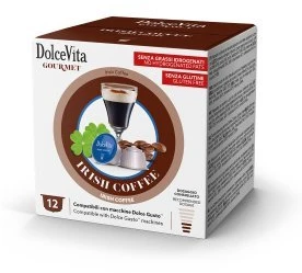 Airiškos kavos kapsulės IRISH COFFEE, 16 kaps., Dolce Vita, A Modo Mio® aparatams