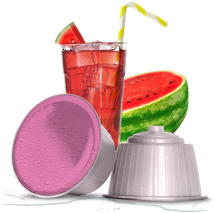 Arbūzų skonio gaiviojo gėrimo kapsulės ANGURIA ICE, Dolce Vita, Dolce Gusto® aparatams