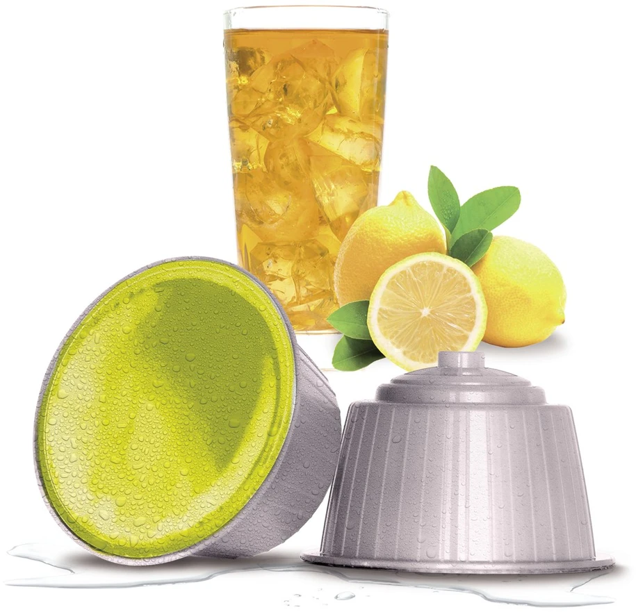 Citrinų skonio šaltos arbatos kapsulės TE LIMONE ICE, 16 kaps., Dolce Vita, Dolce Gusto® aparatams
