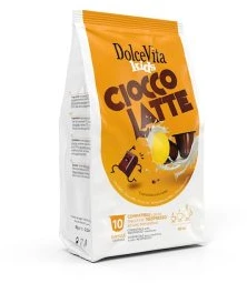 Pieninio šokolado kapsulės CIOCCOLATTE, 10 kaps., Dolce Vita, Nespresso® aparatams