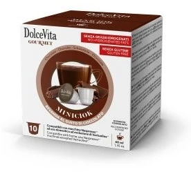 Šokolado kapsulės MINICIOCK, 10 kaps., Dolce Vita, Nespresso® aparatams