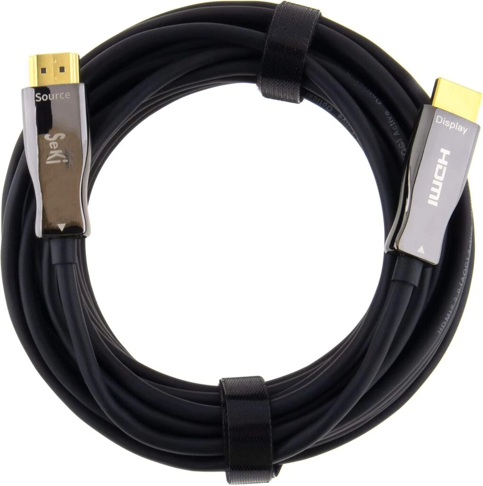 10 m optinio pluošto optinis hdmi 2.0b kabelis - uhd 2160p 4k @ 60hz 4:4:4 hdr hdcp 2.2