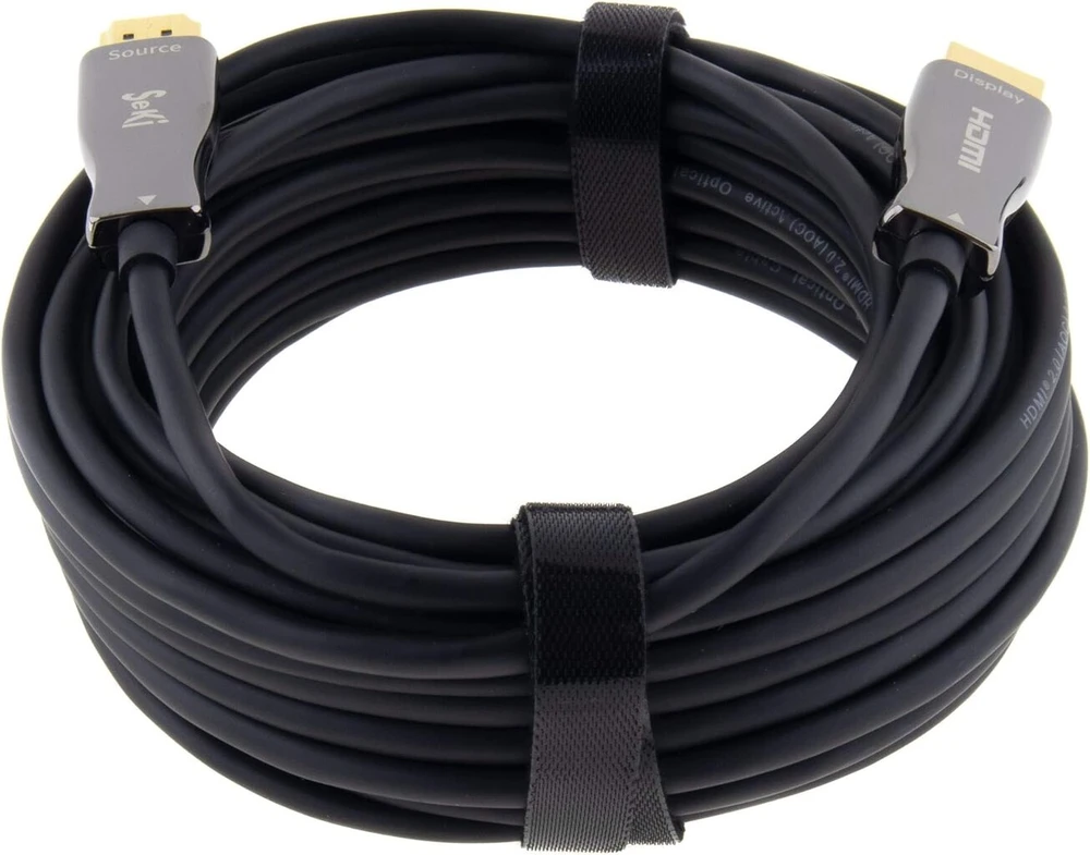 10 m optinio pluošto optinis hdmi 2.0b kabelis - uhd 2160p 4k @ 60hz 4:4:4 hdr hdcp 2.2