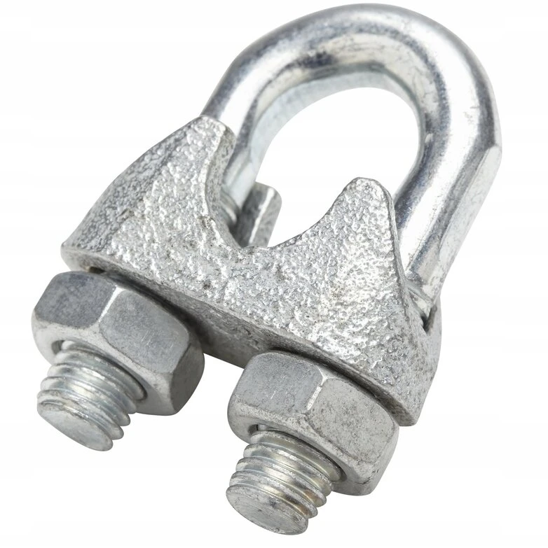 10 mm lynų griebtuvas, apkabos tipo, cinkuotas - 50 vnt.