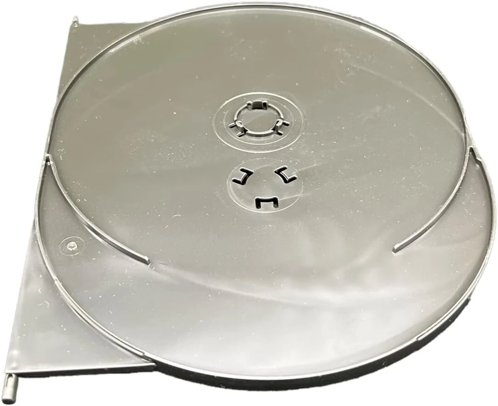 Vinilinė plokštelė 10 x Amaray dėklai 2 dvd diskams, juodi, skirti standartiniams Amaray dvd dėklams su 14 mm laikikliais, skirtiems 3 diskams laikyti