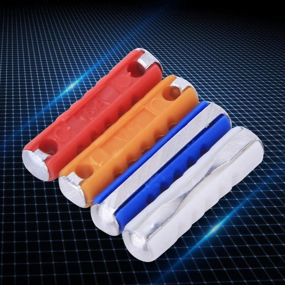 100 vienetų keraminių torpedinių saugiklių rinkinys automobiliams su plastiku ir metalu
