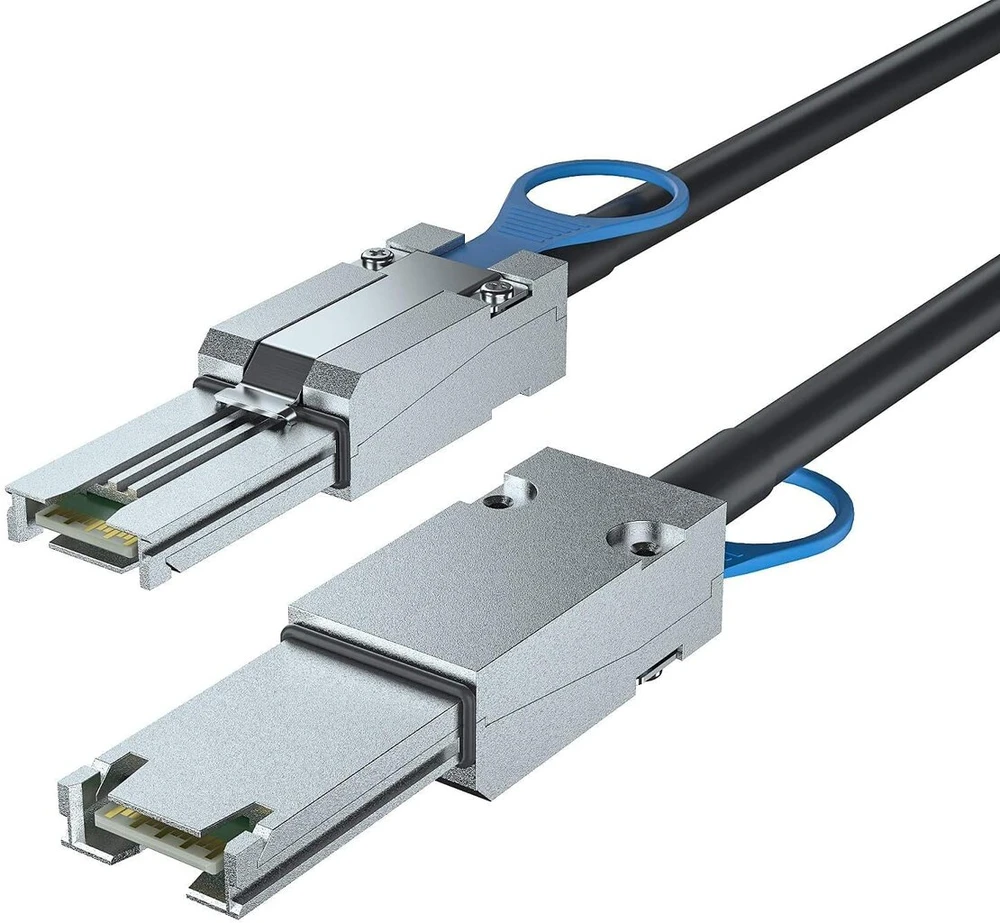 10gtek® 6g išorinis mini Sas kabelis Sff-8088 į Sff-8088, 100 omų, 0,5 m (1,65 pėdos)