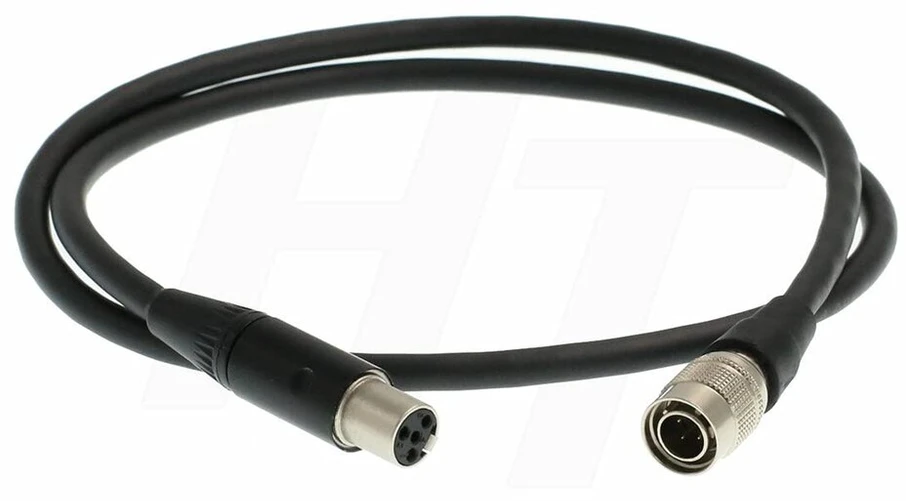 Stiprintuvas 12v Maitinimo Kabelis Garso Įrašymo Įrenginiams (hirose 4-pin į Ta4f)