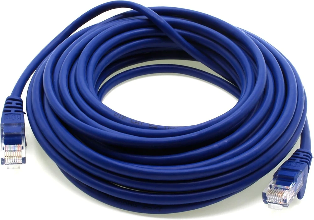 1Attackde Cat6 tinklo kabelis 1000 Mbit/s, mėlynas, 1x