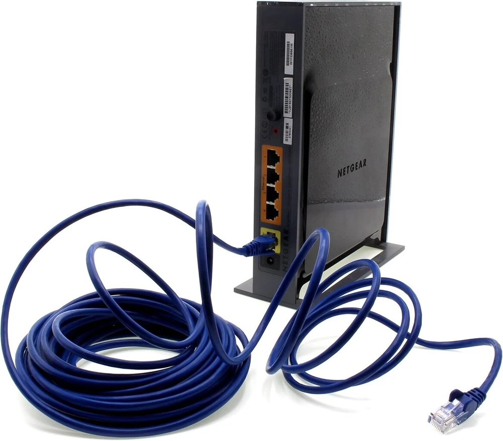 1Attackde Cat6 tinklo kabelis 1000 Mbit/s, mėlynas, 1x