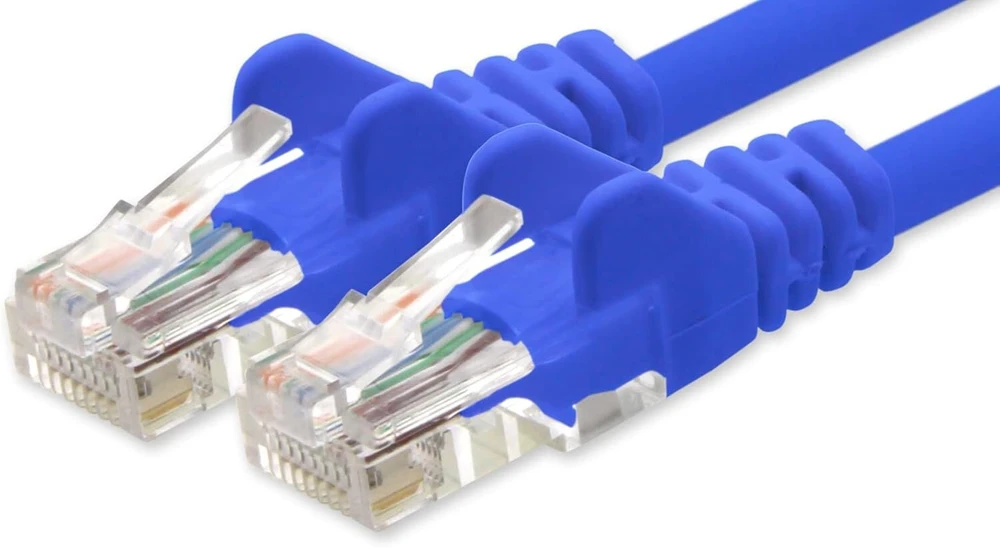 1Attackde Cat6 tinklo kabelis, 100m, mėlynas, 1000 Mbit/s