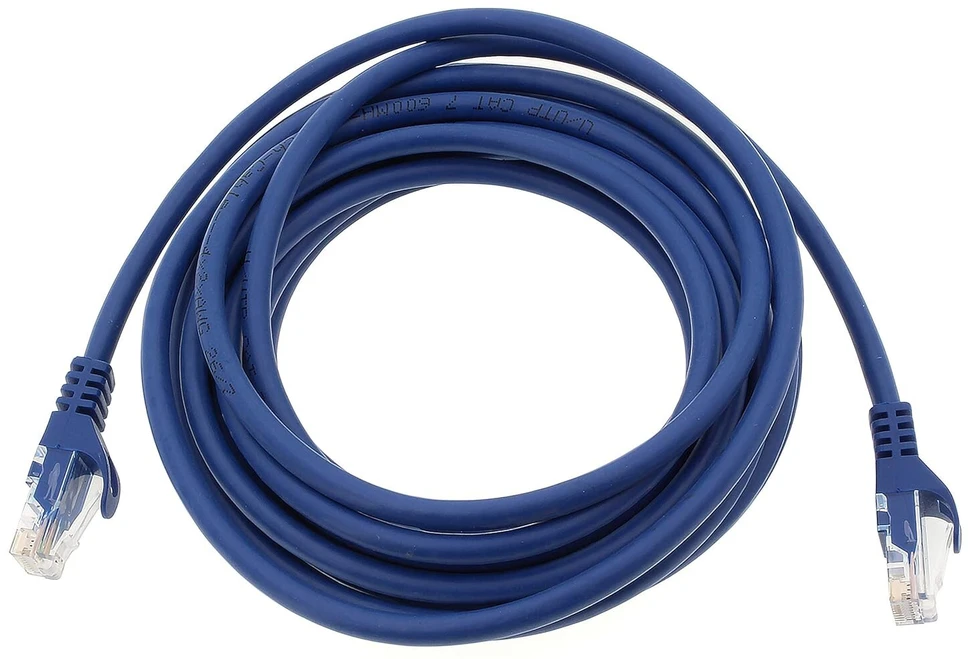 1conn - 2.0m tinklo kabelis, ethernet, Lan ir patch kabelis maksimaliam interneto greičiui ir jungia visus įrenginius su Rj 45 lizdu, mėlynas - 10 vnt. pakuotė
