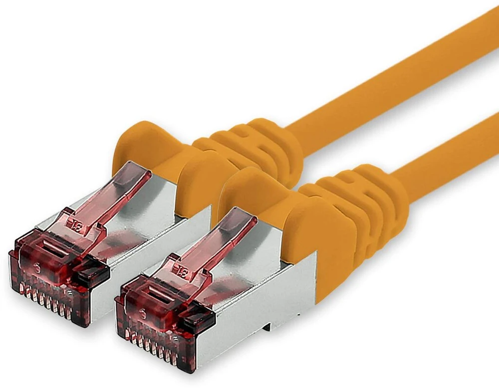 1conn Cat6 tinklo kabelis 2 m oranžinis Ethernet Lan kabelis Cat6 Lan tinklo kabelis Sftp Pimf Patch kabelis 1000 Mbit/s