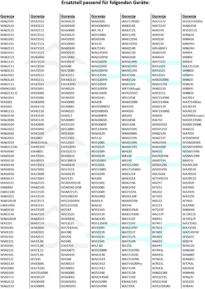 2 vnt. amortizatorių Gorenje skalbimo mašinoms, 120n