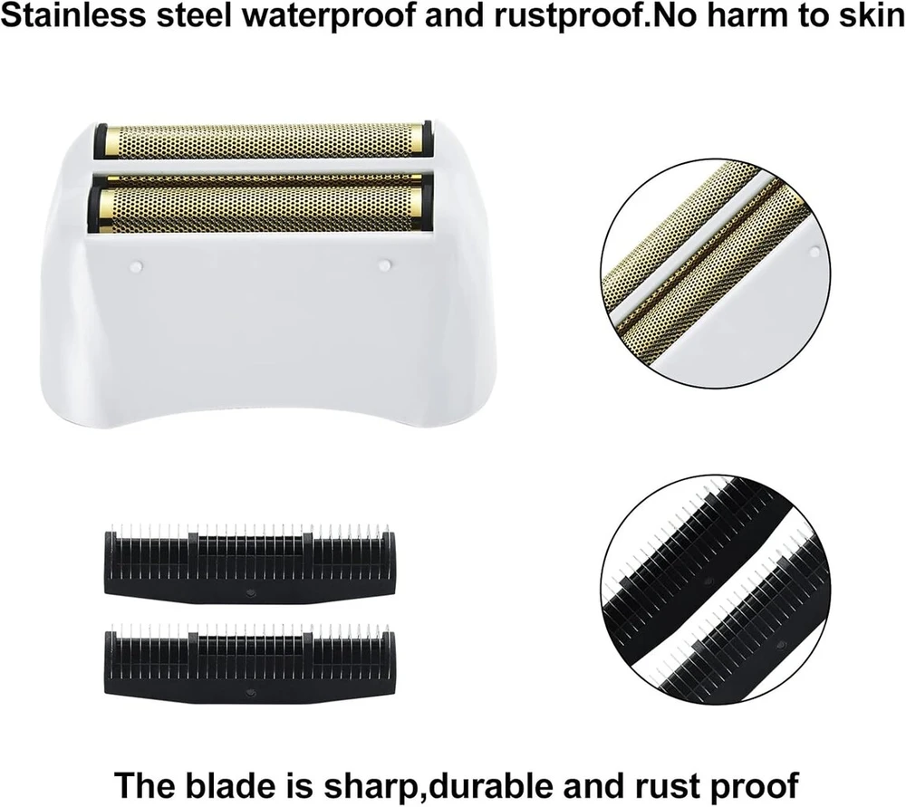 2 vnt. „pro Shaver“ folijos ir ašmenų keitimo rinkinys, suderinamas su „andis 17150 (ts-1) Shaver Profoil Lithium“ skustuvu
