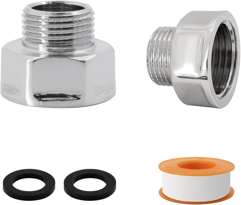 2 vnt. reduktoriai: 1/2" į 3/8"