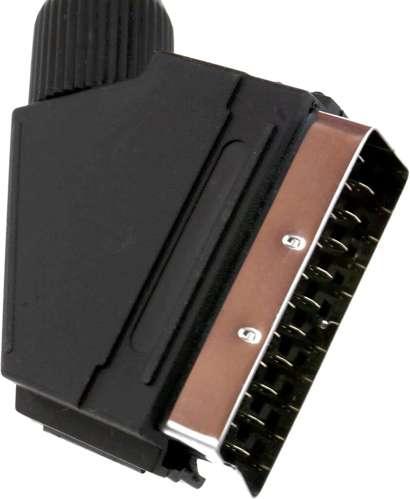 2 x av scart audio video kabelis 1.8m suderinamas su nes
