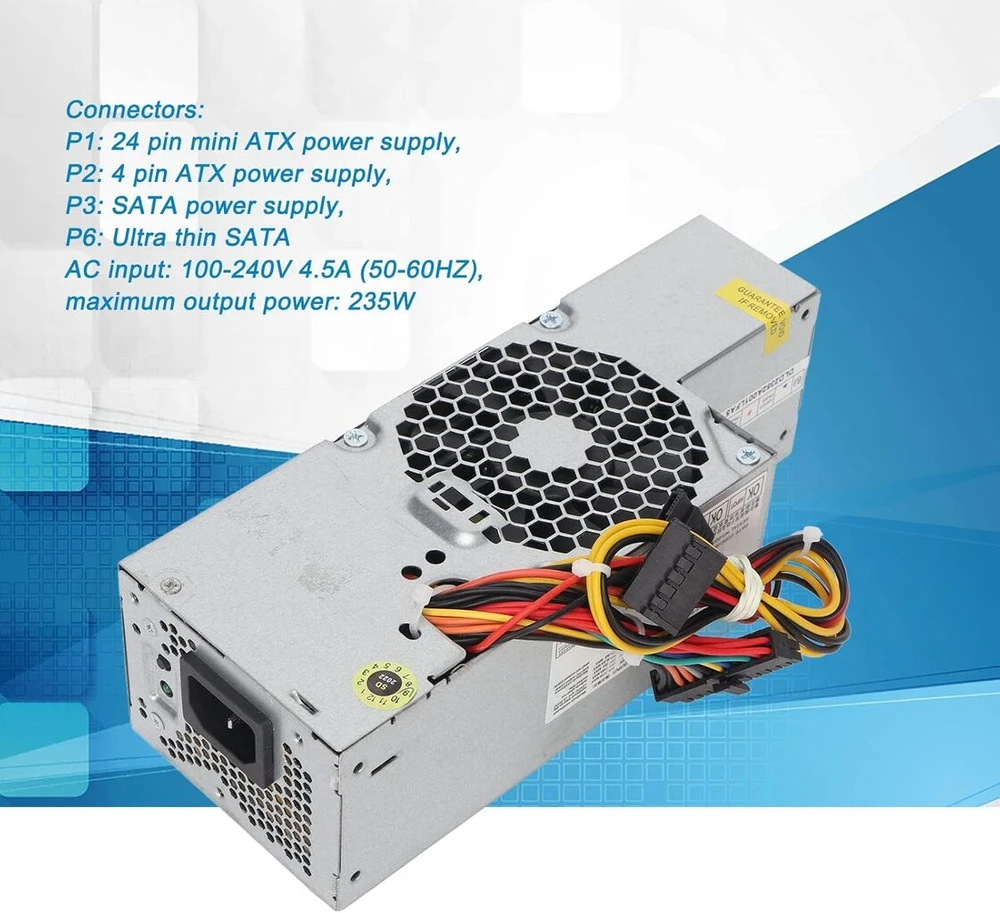 235w Pc maitinimo šaltinis, skirtas Dell Optiplex 760 780 960 980 Sff, suderinamas su H235p-00 L235p-01 D235es-00 H235e-00 F235e-00 L235es-00