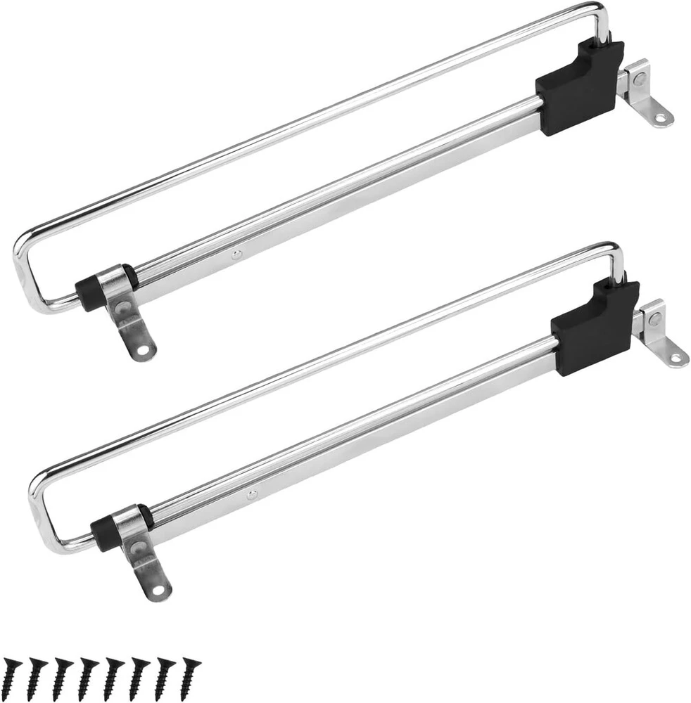 2x Prailginamas teleskopinis 25cm drabužių strypas spintai
