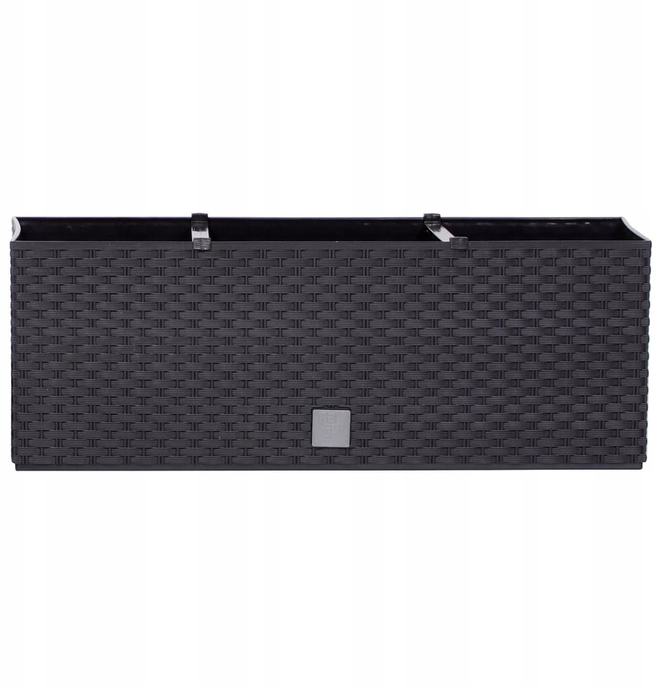 2x Savidrėkinės balkono vazonai Rato Case 50cm Antracito