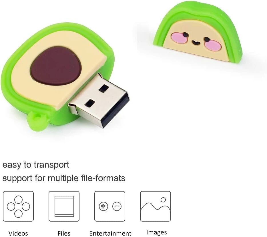32gb Usb atmintinės (3 vnt.) - vaisių dizainas