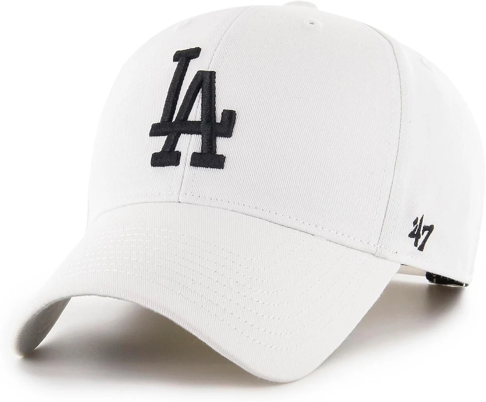 '47 Mlb Basic Los Angeles Dodgers Brand reguliuojama kepurė, balta