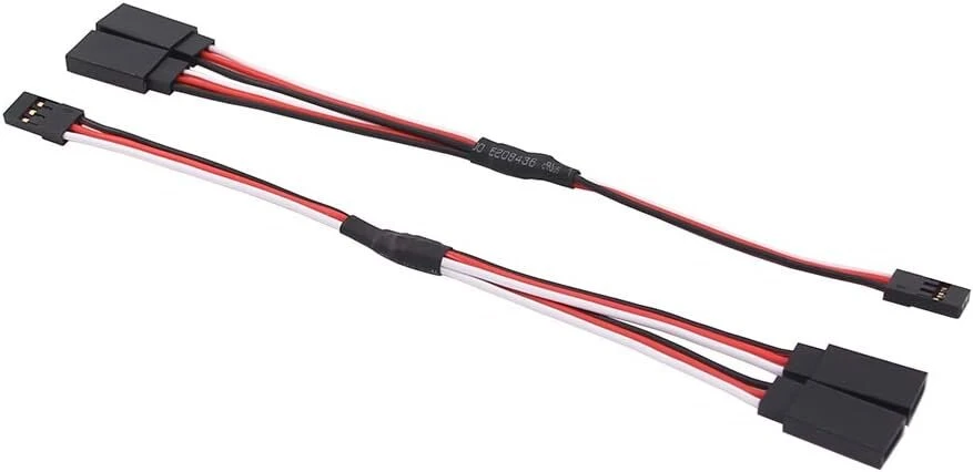 5 vnt. 150 mm servo Y prailginimo laidai 22awg 60 gyslų