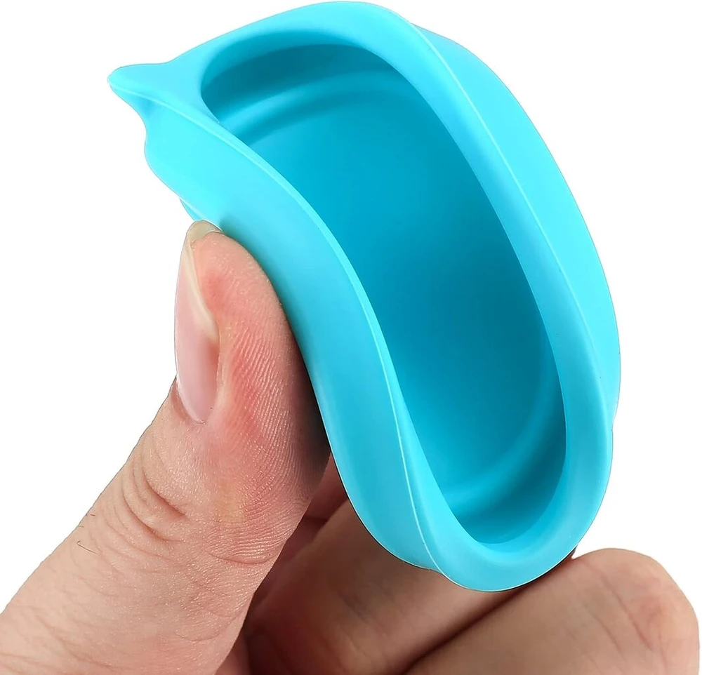 5 vnt. padažų indelių rinkinys, 50 ml nerūdijančio plieno