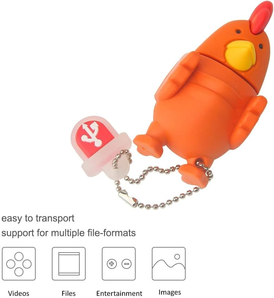 5 x 32 Gb Usb atmintinės, animacinių filmų dizainas